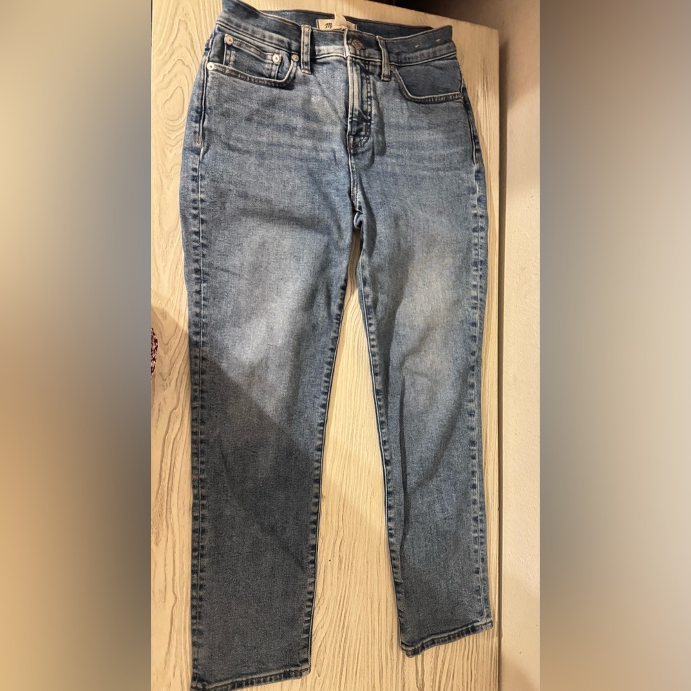 Madewell The Perfect Vintage ,Women's Light Blue Straight Leg Jeans. Size 26 p